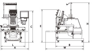 Barudan BEKT S1501CAII